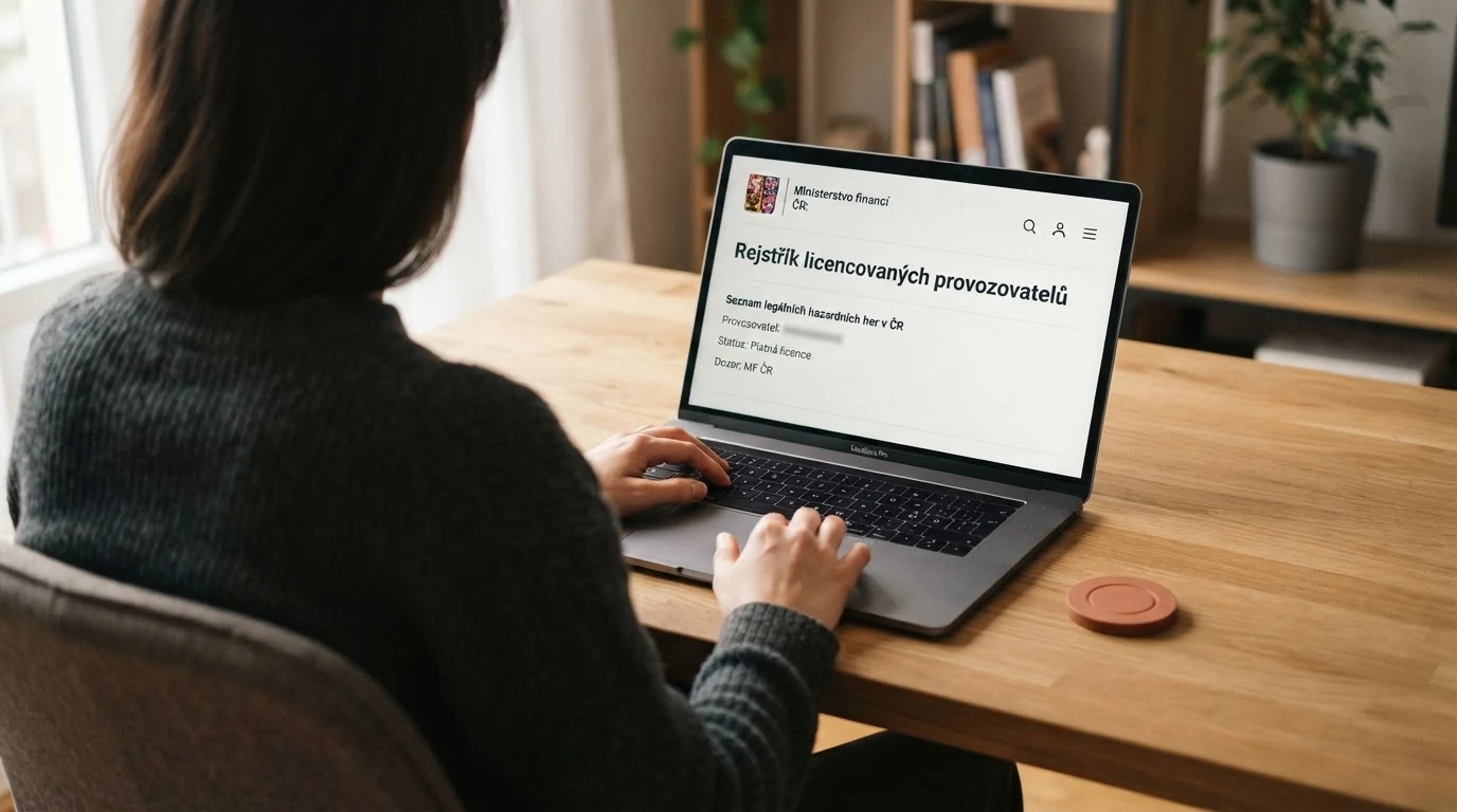 Schéma regulatorního rámce — Ministerstvo financí ČR, licence, RVO, panic button a sebeomezující opatření