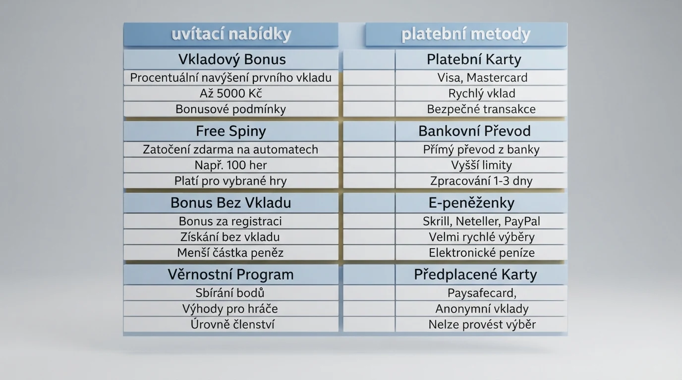 Tabulka porovnávající deset českých online casin s vkladem přes m-platbu
