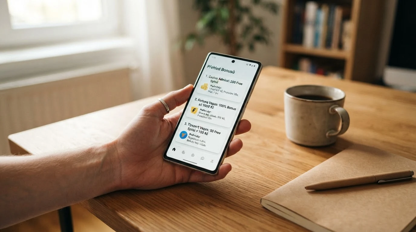 Srovnávací tabulka 10 českých online casin — sloupce pro počet otoček, hodnotu spinu, protočení a podmínku vkladu